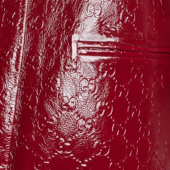 GG Leather Skirt - Picture 3 of 8